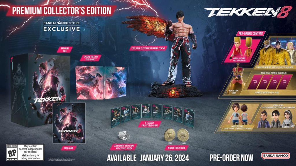 tekken 8 premium collector's edition
